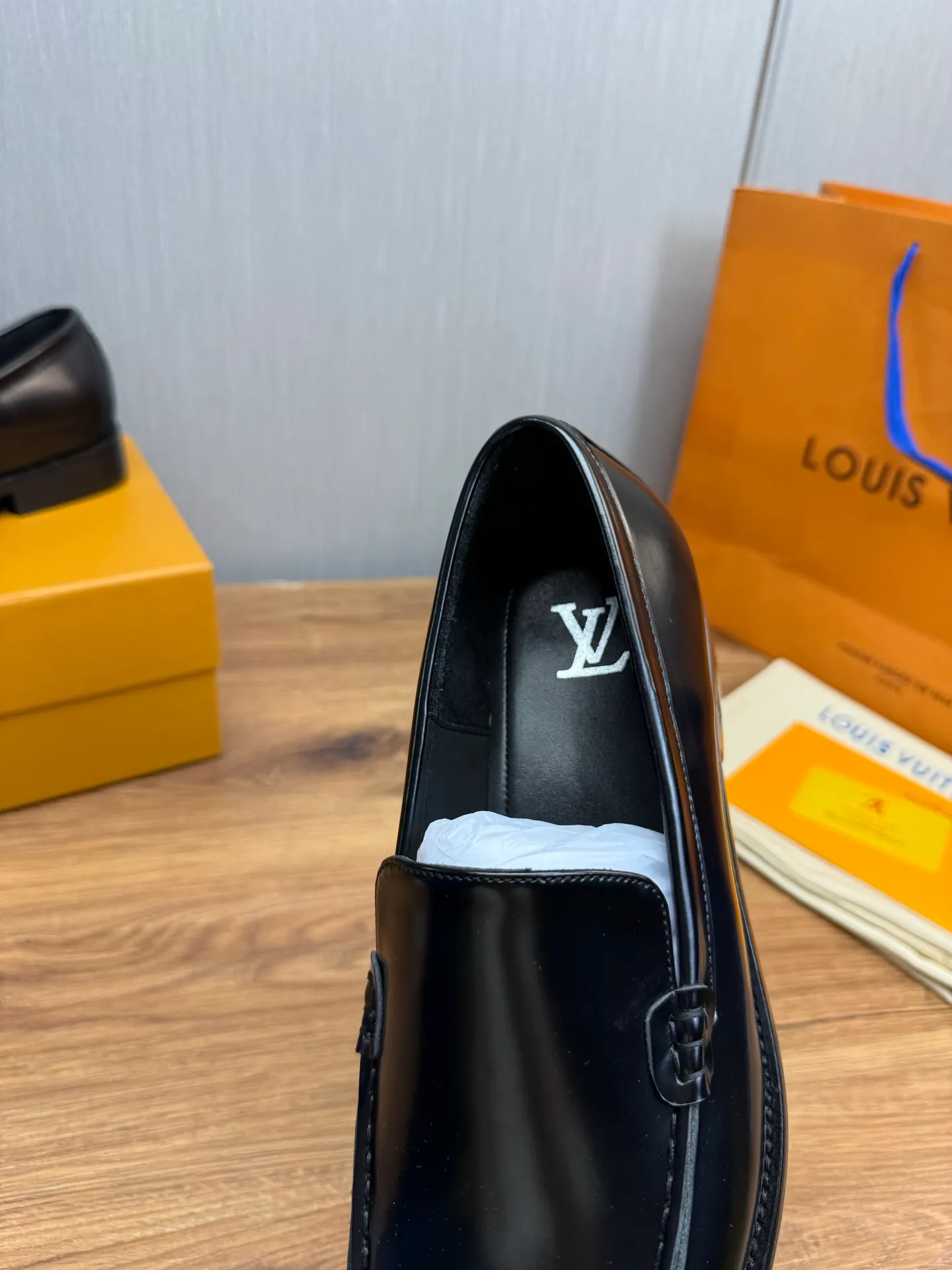 Factory 660💰 LV. Men's business casual leather shoes, all made of imported original brand leather, just to create a more comfortable wearing experience, original non-slip and wear-resistant outsole ✔️16-45 (38.45 non-returnable)